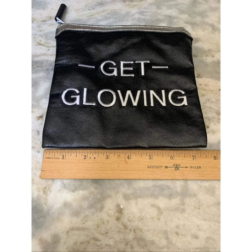Black Makeup Bag #jewelry bag #glow #makeup bag #Christmas gift